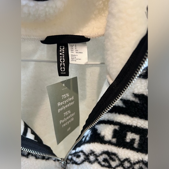 H&M Half-Zip Fleece Sherpa - Picture 3 of 3